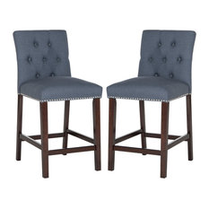 Norah Counter Stools, Set of 2, Navy