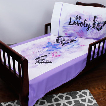 So Lovely Butterflies Toddler Bedding Set