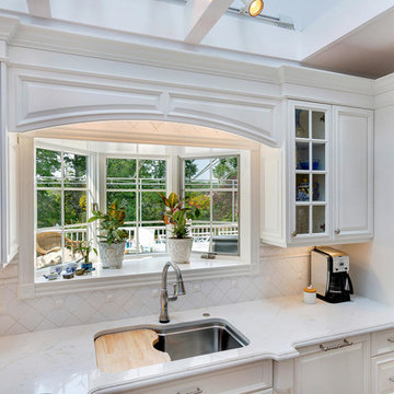 Elegant White Kitchen New Jersey