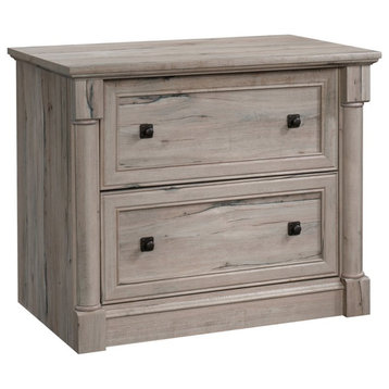 Pemberly Row 2-Drawer Engineered Wood Lateral File Cabinet in Split Oak