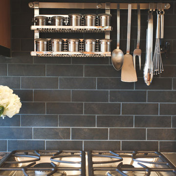 Artful Urban Loft Kitchen