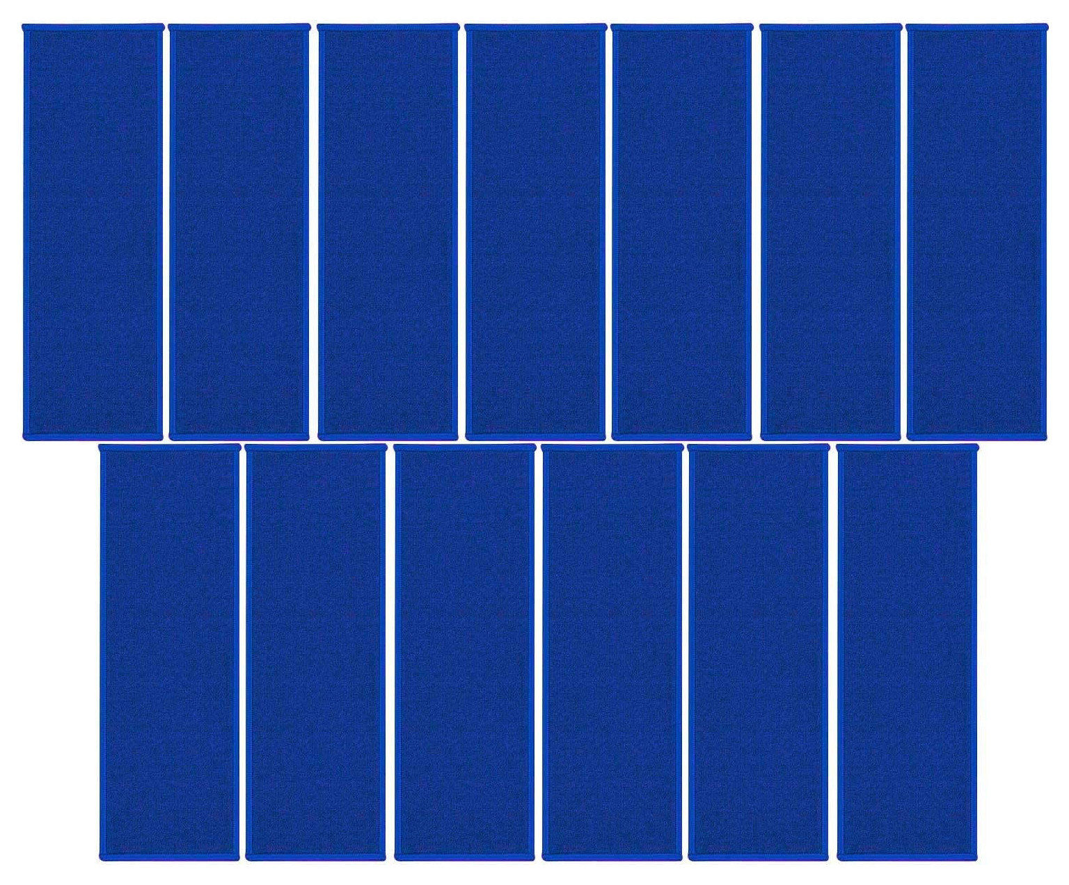 American Bright Solid Color Area Rugs, Neon Blue, 9