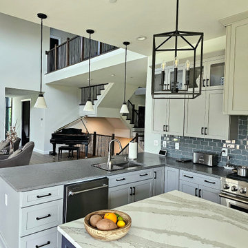 Project #109 | U-Shaped Stairs in Countryside Retreat