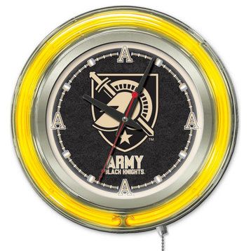 US Military Academy (ARMY) Neon Clock