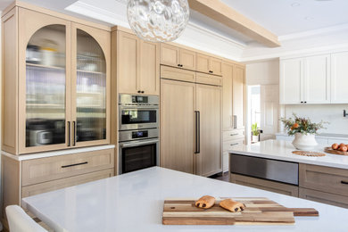 Transitional kitchen photo in San Diego