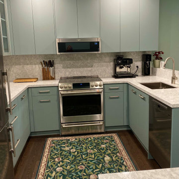 Sage Green Kitchen remodel