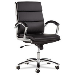  Executive Office Chair, Ergonomic Home Office Desk Chair  Adjustable Managerial Chairs Rolling Swivel Task Chair Lumbar Support High  Back PU Leather Chair with Arms and Wheels, Chocolate : Office Products