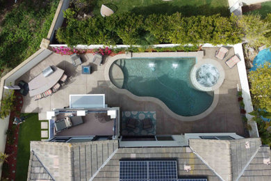 Example of a pool design in San Diego