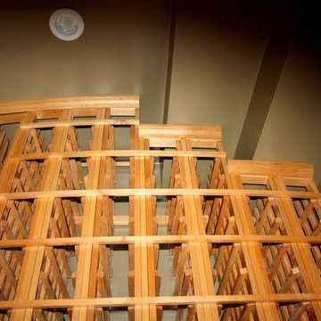 Knotty Alder Custom Wine Racks - A Beautiful and Durable Wine Storage Solution
