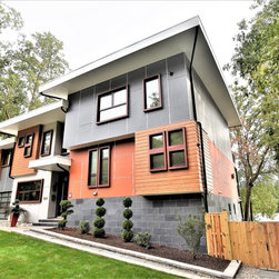 Modern Siding | Hardie Panel | Falls Church, VA - Siding And Stone Veneer