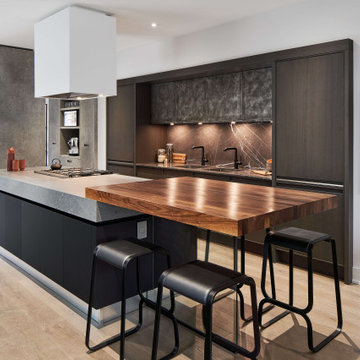 Contemporary Kitchen - Industrial Infill