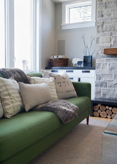 Room of the Day: A New Family Room’s Natural Connection