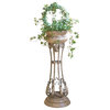 Butler  Cast Iron & Stone Jardiniere