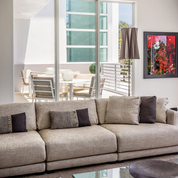 Modernism Defined in a Spacious Miami Beach Home