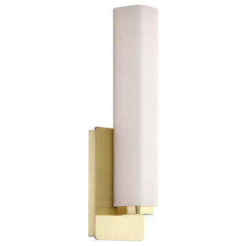 Vogue 15" LED Wall Sconce 3500K, Brushed Brass