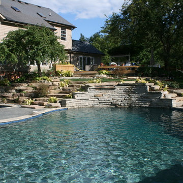 Water Fall Pool Brighton MI