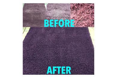 Area Rug Cleaning: Synthetic Shag