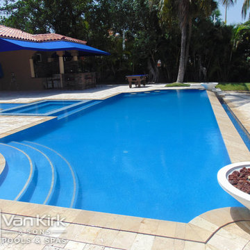 The Vanilla Ice Project Season 5 Pool That Van Kirk & Sons Pools & Spas Built in