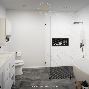 Master Bathroom 3D Virtual Design in Issaquah