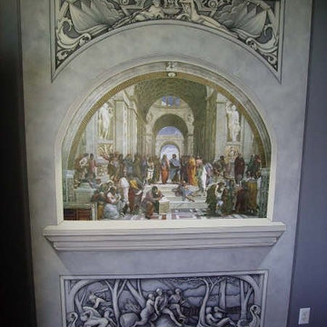 faux carved stone