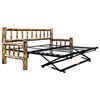 Glacier Country Collection Day Bed With Pop Up Trundle Bed