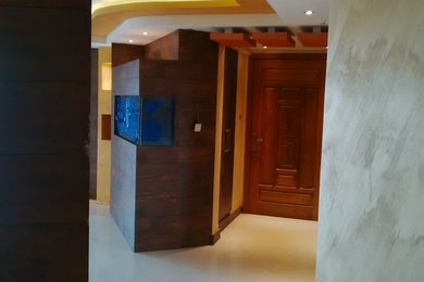 Mountain style home design photo in Other