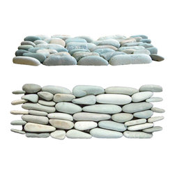 Green Standing Pebble Tile - Products