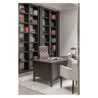 Grade II Listed Georgian Townhouse - Home Office - Transitional - Home ...