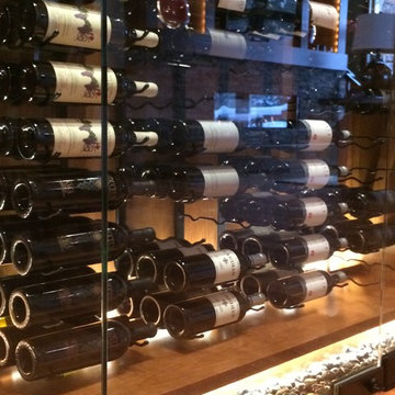 Wine Display Wall
