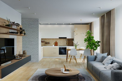 Дизайн интерьера квартиры для молодой семьи ( Чита, Северный)