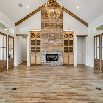 Architectural Designs Modern Farmhouse Plan 56460SM comes to life in Texas!