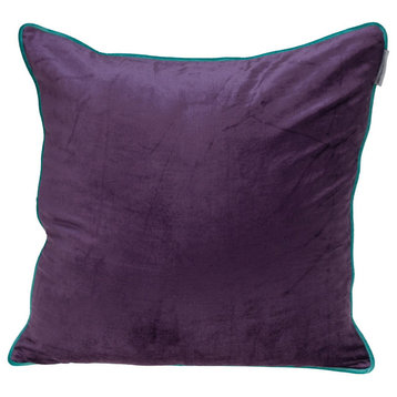 Parkland Collection Khole Transitional Gray Throw Pillow PILL21221P