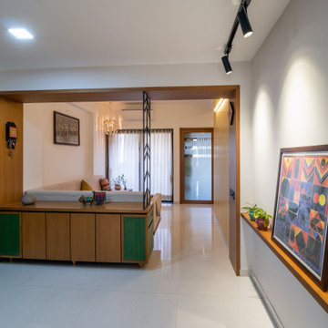 Apartment interiors, Yash Arian, Ahmedabad