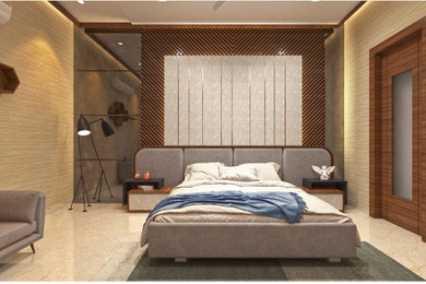 Sharma's Smart Bedroom in Rohini, New Delhi
