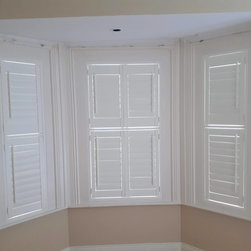 Tier on tier shutters and caf&eacute; style shutters installed in Drumcondra, Dublin 7. - Products