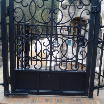 Wrought Iron garden gates
