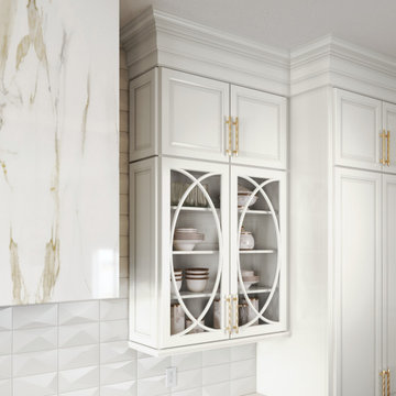 KraftMaid Glass Cabinet Door Insert
