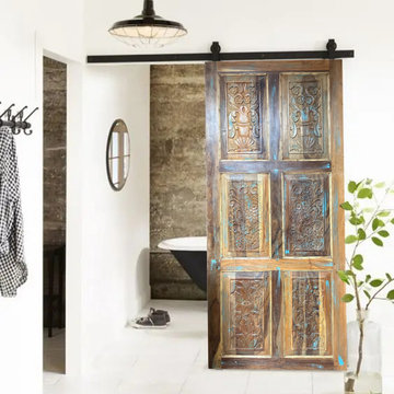 Carved Doors as Statement Pieces: Elegance Across Styles