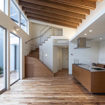 屋根の家