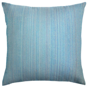 The Pillow Collection Aqua Bray Throw Pillow, 26"x26"