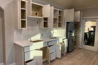 Inspiration for a modern home design remodel in Houston