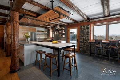 This is an example of a rustic home in Burlington.