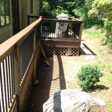 Composite Deck - 6 - 2014 - Dark Wood Composite