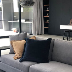 Recycled Messmate open shelving - Shelving