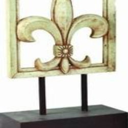 fleur-de-lis hollow ornament - Artwork