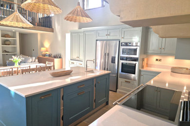 Inspiration for a contemporary kitchen in Other.