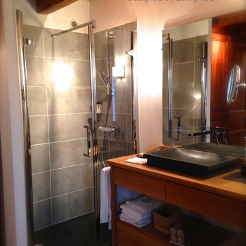 OUR CLIENTS' INSTALLATION WITH OUR TRENDY NATURAL STONE PRODUCTS
