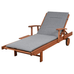 Transitional Outdoor Chaise Lounges by Homesquare