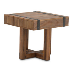 Brooklyn Walk End Table - Side Tables And End Tables