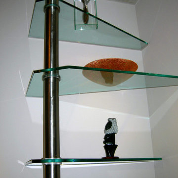 Atlanta Artistic Modern Home Glass Shelves
